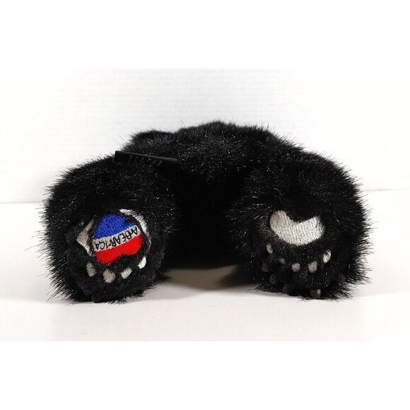 Vintage A-Bear-Ica Black Bear Abearica Stuffed Animal - Picture 3 of 5